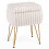Costway Faux Fur Upholstered Ottoman with Storage & Reversible Lid  1