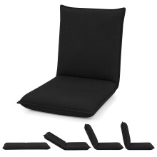 Adjustable Floor Chair with Adjustable Backrest and Sponge Filling
