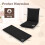 Costway Adjustable Floor Chair with Adjustable Backrest and Sponge Filling 3