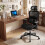 Costway Mesh Office Chair Executive Chair w/Lumbar Support Adjustable Headrest 4