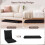 Costway Adjustable Floor Chair with Adjustable Backrest and Sponge Filling 8