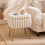 Costway Faux Fur Upholstered Ottoman with Storage & Reversible Lid  4