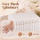 Costway Faux Fur Upholstered Ottoman with Storage & Reversible Lid  6
