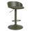 Costway Mid-Century Modern Linen Upholstered Counter Height Bar Chairs 1