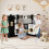Costway Corner Play Kitchen Toddler Kitchen Playset with Range Hood 4