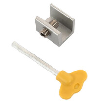 Window Lock Limiter with Aluminum Alloy Build, Child Safety Door and Window Stopper, Ideal for Home Office Travel and Outdoor Activities