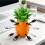 Pineapple Cable Management Box, Desktop Charging Cable Organizer for Home School Travel 6