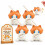 Pull String Hand Waving Cat Keychain,Backpack Bag Charm, Interactive Pendant Gift for Cat Lovers 1