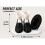 Space Glide Moonwalk Toothbrush Holder,Bathroom Accessory, Countertop Toothpaste Storage Rack 2