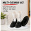 Space Glide Moonwalk Toothbrush Holder,Bathroom Accessory, Countertop Toothpaste Storage Rack 5
