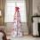 6 FT Fully Decorated Pre-lit Pop Up Artificial Christmas Tree Office Store Deco 11