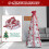 6 FT Fully Decorated Pre-lit Pop Up Artificial Christmas Tree Office Store Deco 6