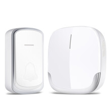 Wireless Doorbell Waterproof IP44 with 300m Range, Anti Interference Stable Signal Home Chime, Durable and Practical for Daily Use
