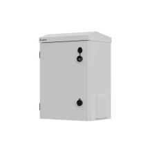 Lanberg WAH1-3450-00S 10 wall-mounted Rack cabinet hermetic IP55 for wall/pole mounting 340x250x500 grey (assembled)