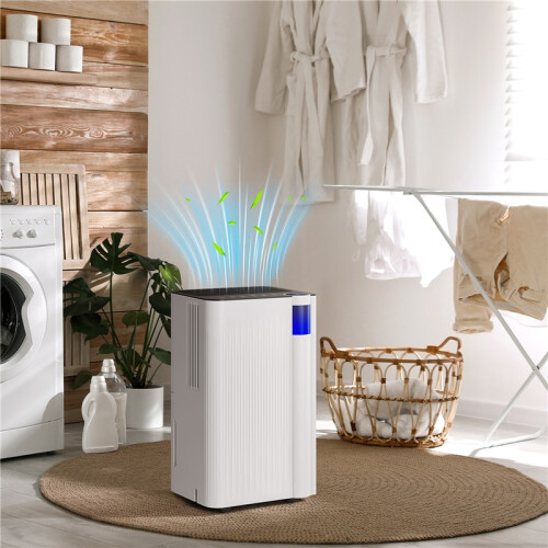 12L/Day Dehumidifier, with Filter - White 2