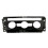 For  T-Roc 2018-2020 2GD863042 Car Climate Control  Panel Trim Black A/C Control Panel Trim Frame 1