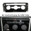 For  T-Roc 2018-2020 2GD863042 Car Climate Control  Panel Trim Black A/C Control Panel Trim Frame 8