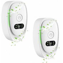 Stekkerbare luchtreiniger met negatieve ionen, 4-pack mini draagbare luchtreinigers voor thuis, luchtreinigers voor rokers in de slaapk