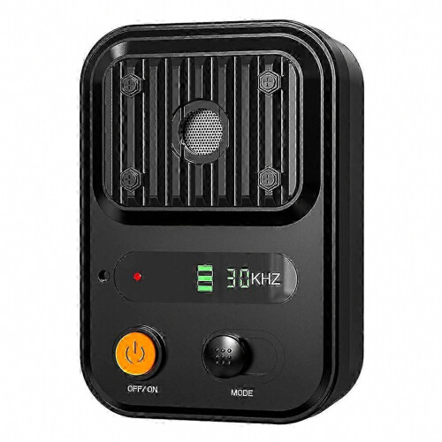 Ultrasonic Dog Repeller with 3 Modes - Waterproof Rechargeable Bark Deterrent for Pets