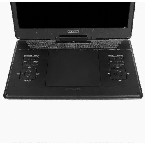 14 Inch Portable Dvd Player With Remore Controller High Resolution Rechargeable Battery Large Size Screen Dvd Player For Car 1