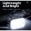 USB Rechargeable Bike Light Set - Front & Rear LED Lights for Night Riding 2