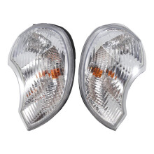 1 Par de Lâmpadas de Canto de Sinalização de Luz de Neblina Dianteira Esquerda e Direita para Terracan 2001-2006 92301-H1010, 92302-H1010