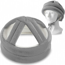 Casco protector suave y ajustable para personas mayores. Gorro de seguridad transpirable con acolchado cómodo.