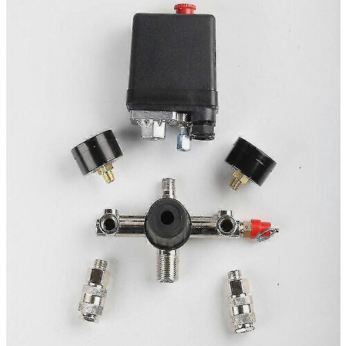 Pressure Regulator with Pressure Switch for Air Compressor Dual Display Control Unit 1