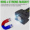 Portable Gym Posing Light 7-Speed Dimming Magnetic LED Flashlight with Hook 3
