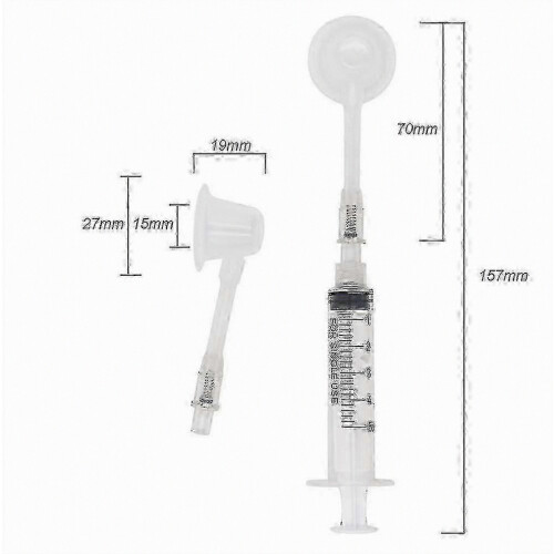 2 Set Nipple Corrector Device Correction For Inverted Nipples Treatment Enlarger 1