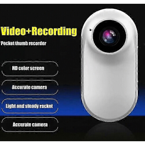 Caméra d'action sportive 4K au format pouce, mini caméra portable mains libres 2