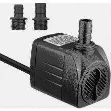Pompe à eau submersible 25 W 1500 l/h avec câble d'alimentation de 1,5 m et 2 buses Yalo_usmddsa WS