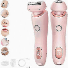 Rásúr Leictreach Silkglide Pro 2024 do Mhná - An Eipilitheoir Silk Glide is Fearr le haghaidh Baint Gruaige Gan Phian, Rásúr Fliuch Tir