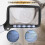 Rectangular reading magnifier with 5 LED lights, 2 intensity modes and 2x magnification for the elderly or with poor eyesight, Reading 2