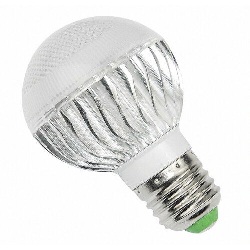 Ampoule LED E27 à grande vis RGB 9W multicolore avec télécommande