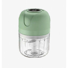 Mini hachoir à aliments, 250 ml, hachoir à ail électrique portable sans fil, facile à nettoyer, robot culinaire pour aliments pour bébé