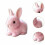 Electronic Bunny Plush Animated Interaction Gift Electronic Pet Toy For Gift White 3