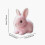 Electronic Bunny Plush Animated Interaction Gift Electronic Pet Toy For Gift White 4
