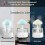 Rain cloud humidifier dripping, rain cloud diffuser, mushroom diffuser, cloud humidifier raindrops, white 4