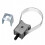 Heavy-Duty Thickened Auxiliary Handle for 26 Electric Hammer Plastic Handle + Thickened Iron Ring Black 23.5 cm 4