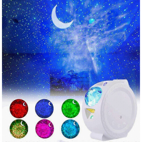Starry Sky Light WIFI Projection Night Light Nebula Graffiti Smart APP Water Pattern Atmosphere Starry Sky Projector Light 1