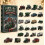 Kerstauto model 24-daagse adventskalender plastic ornament WG-26 1