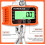 2000KG Electronic Hanging Scale, Industrial Digital Crane Scale with Remote Control and LCD Screen, High-Precision Electronic Dynamic L 3
