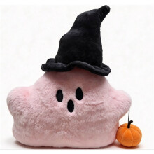 Halloween Pink Ghost Pumpkin Decoration 40cm for Party Table Decor
