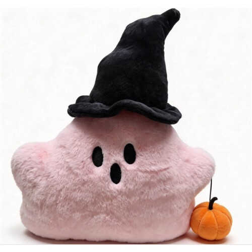 Halloween Pink Ghost Pumpkin Decoration 40cm for Party Table Decor