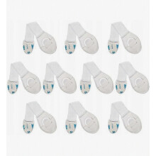 10PCS Cabinet lock / Drawer lock / Child lock White For Home Bedroom Living Room
