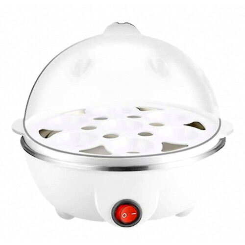 1PC Electric Boiled Egg Cooker Boiler Maker Rapid Heating White Eu Plug Home Kitchen