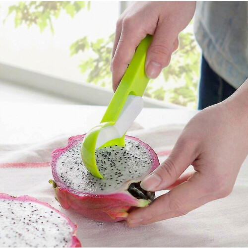 Plastic Ice Cream Scoop Multi-function Melon Ball Dig Sphere Ball Kitchen Fruit Ice Cream Jelly Spoon Scoop Tools Ice Cream Tool 2