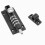Carriage Bolt, Round Bolt, Flush Door Latch, Padlock Galvanized Safety Device, Weatherproof(1pcs) 1