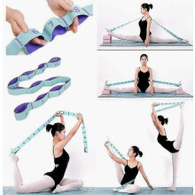Stretching Straps Hamstring Stretcher Device Elastic Exercise Band Yoga Mat Carr